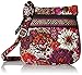 Vera Bradley Petite Double Zip Hipster, Rosewood