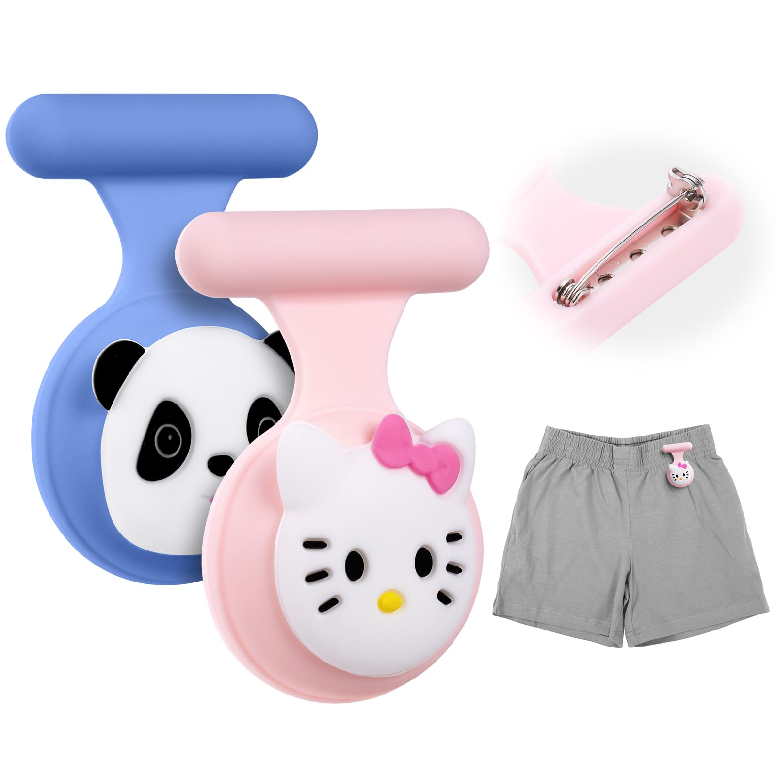 AXFEE Air-Tag Case, Air-tag Holder Case Hidden with Pin, Silicone Holder for A-pple Air-Tags, Shockproof case GPS Tracker, Wearable GPS Navigation Cases for Kids, Elderly, Pets, Clothes, Backpacks