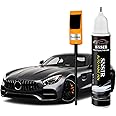 SNSIR Touch Up Paint For Cars, Automotive Black Car Paint Pen Scratch Repair Two-In-One Touch Up Paint, Premium Car Scratch Remover for Deep Scratches 0.4 fl oz (Pure Black)