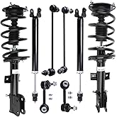 SCITOO - (8pcs) Front Quick Complete Struts Rear Shocks Absorber Stabilizer Bar Link fit for 2009-2014 for Nissan Maxima