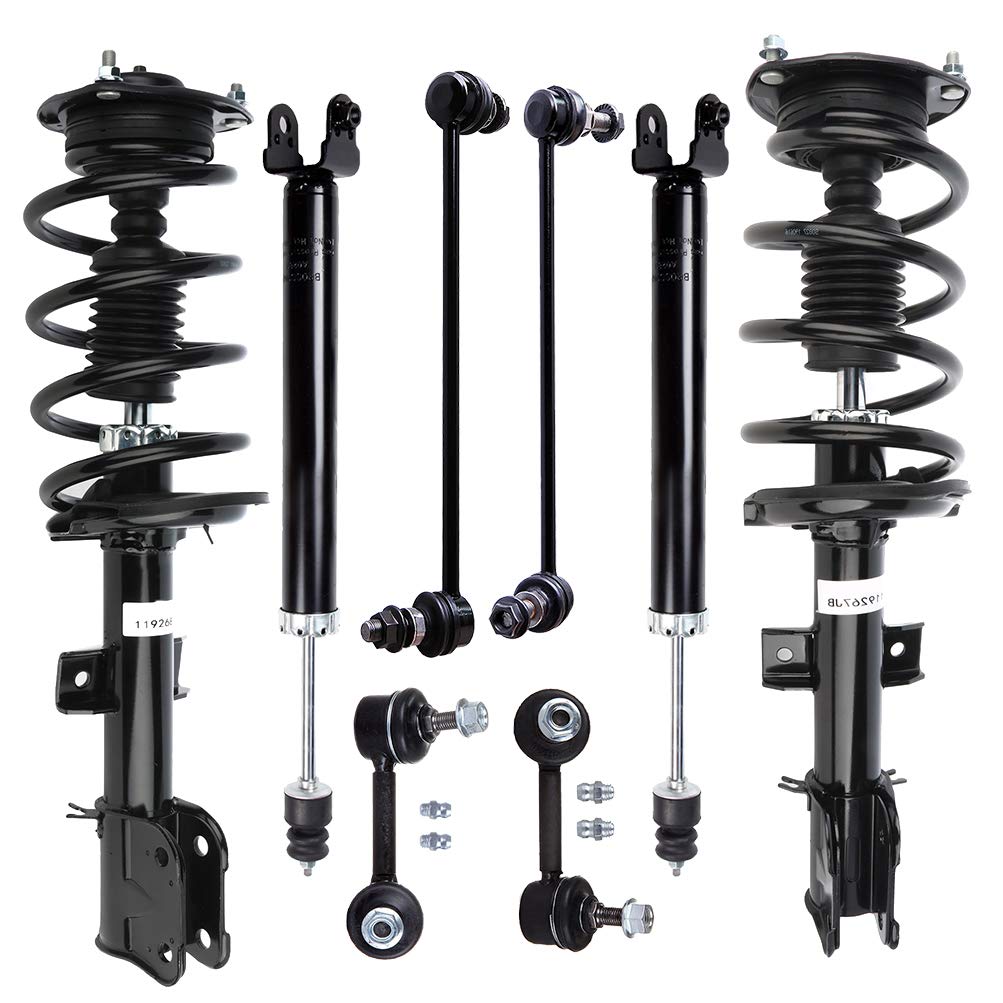 Photo 1 of ** See notes *** SCITOO - (8pcs) Front Quick Complete Struts Rear Shocks Absorber Stabilizer Bar Link fit for 2009-2014 for Nissan Maxima