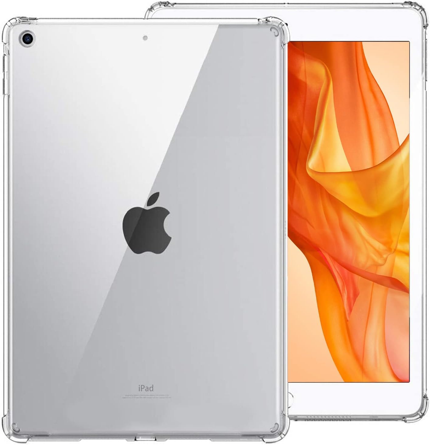 Generic Clear Soft Silicone Gel Case For iPad Mini 1-5 (7.9 inches) Back Cover, Transparent Lightweight Shockproof 7.9” Slim TPU Bumper Tablet Case