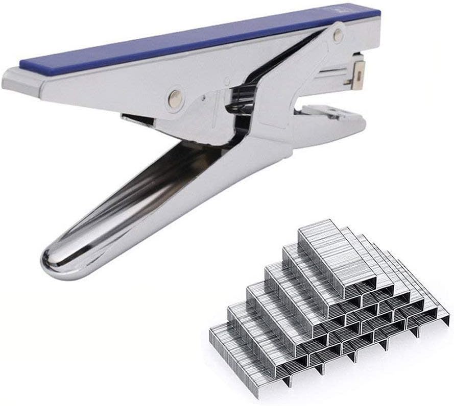 Daycount Plier Stapler with 1000 Staples, 20 Sheets