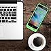 iPhone SE/5C/5S/5 Battery Case, Alpatronix [BX120plus] 2400mAh MFi Certified Removable Extended Rechargeable Protective Charging Case [Full Compatible Support with iOS 9+ & Apple Pay, Ultra-Slim, Ultra-Portable External Charger Case / Fits all versions of iPhone SE, 5C, 5S & 5 with Juice Pack & Power Bank Features] - (Lime Green)