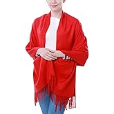 Pashmina Scarf and Shawl - Soft Women Pashminas Wrap for Wedding Evening Party dresses