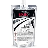 KMK K-Glaze G-10440 Finishing Putty - 440ml | Eliminates pinholes with self-leveling flow and minimal sanding