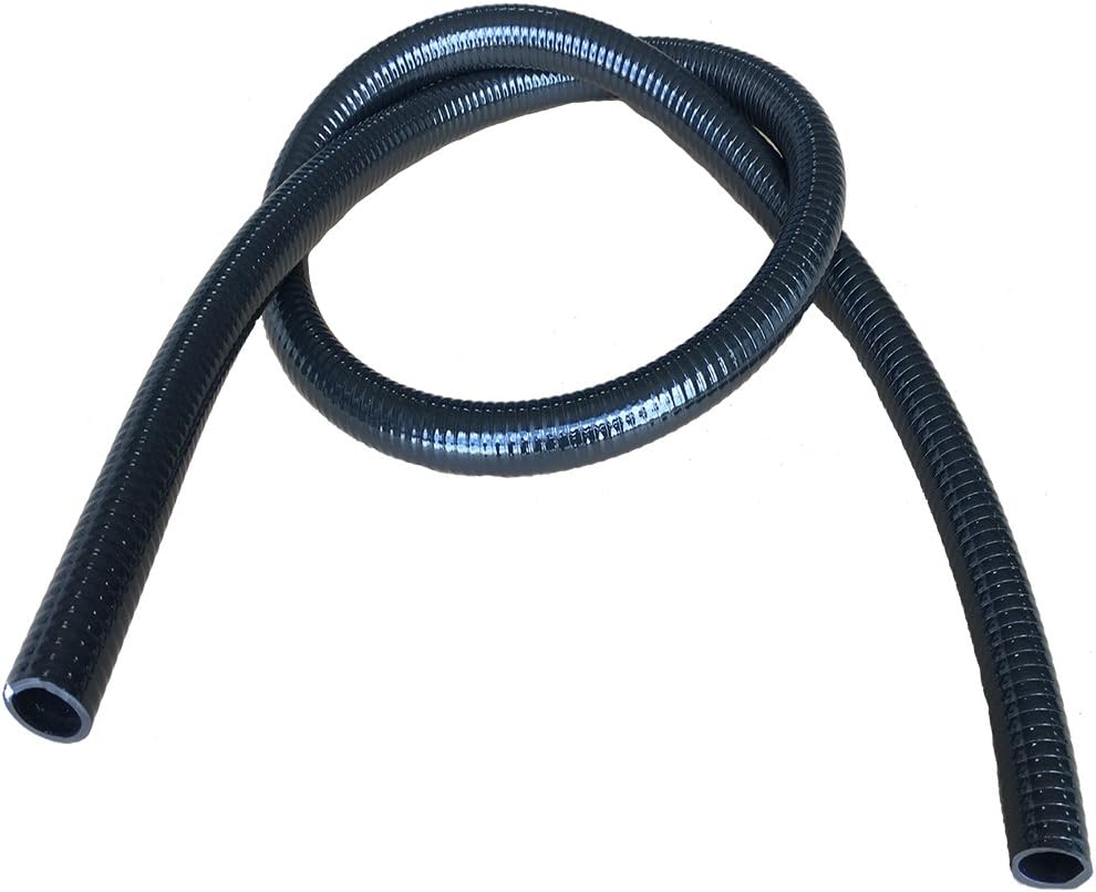 TEKTUBE 1.5" Dia. X 50' - Black Schedule 40 Ultra Flexible PVC Pipe