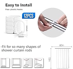 AAtter Black and White Shower Curtain Standard Get