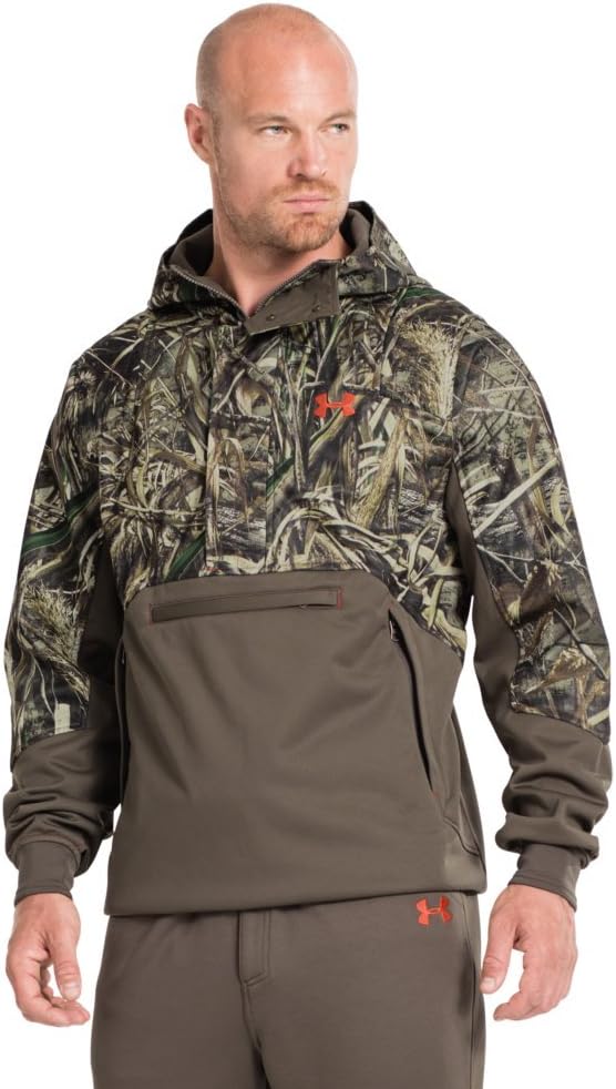 under armour men's ua storm coldgear infrared skysweeper wind hoodie
