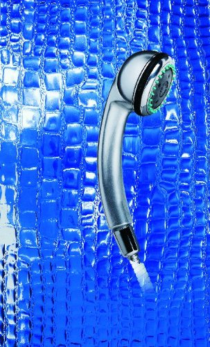 Spirella AQUALINE Shower Handle Morea 2JETS Chrom/Black 1237309, White, Standard