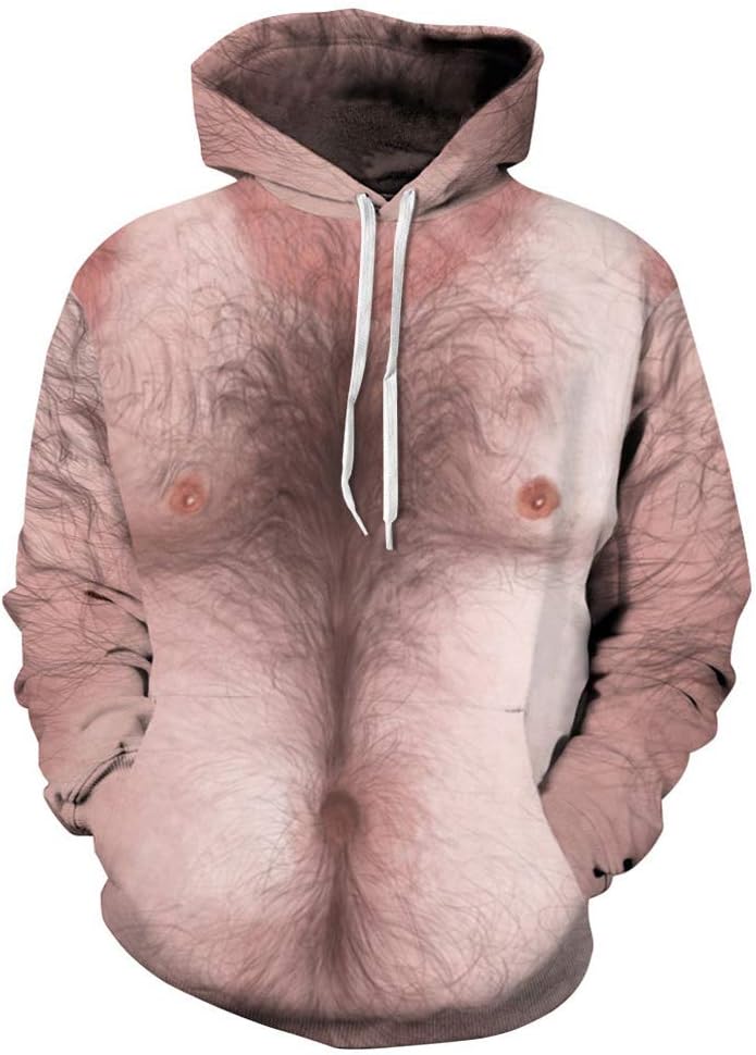 Unisex Realistic 3D Printed Stylish Teens Sweatshirt Hoodie for Men Women