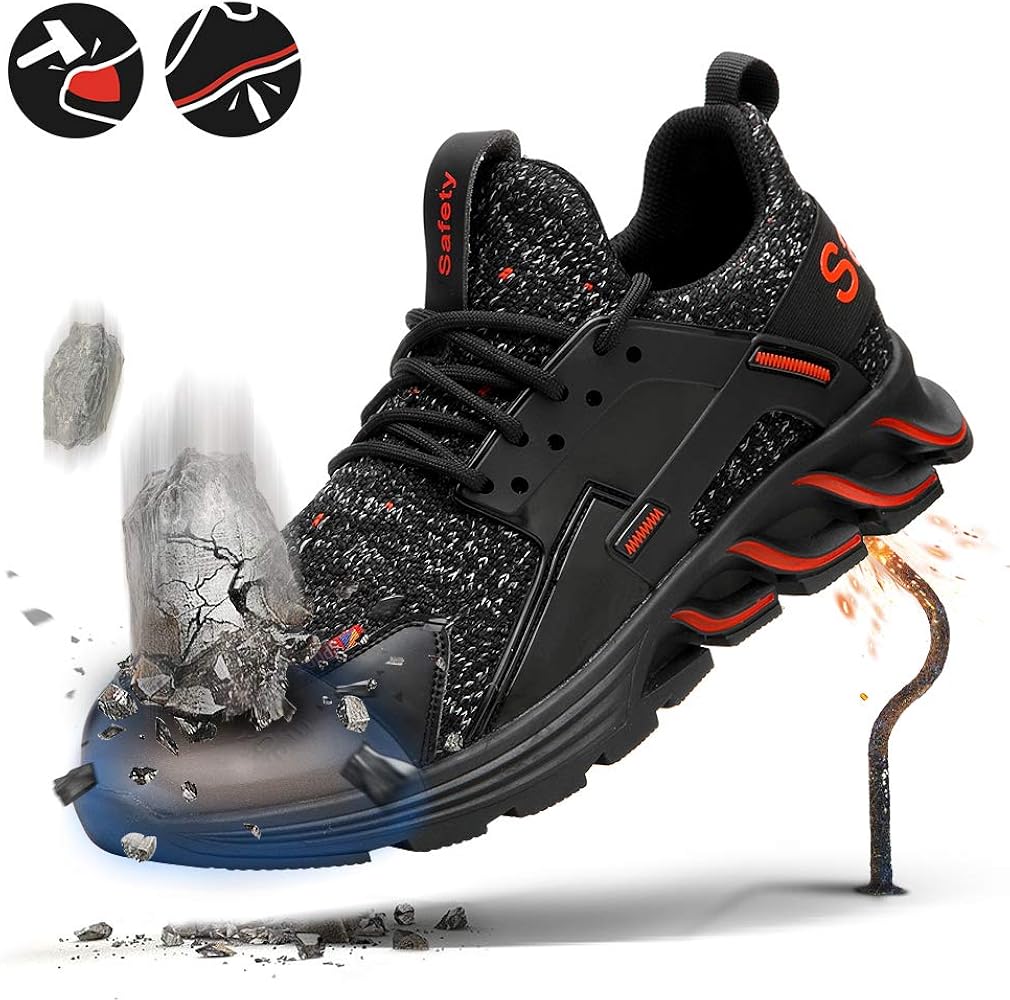 sports steel cap shoes