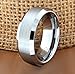 8MM Tungsten Carbide Men's Wedding Band Ring in Comfort Fit and Matte Finish Fit EnvyJ size 8-16 (12)