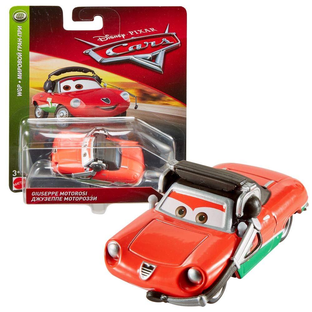 Disney Selection Models Cars 3 | Cast 1:55 Vehicles Car | Mattel, Cars 2017:Giuseppe Motorosi