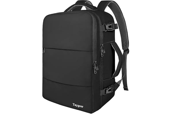 Travel Laptop Backpack, Airplane Approved Travel bag Suitcase For Men Women | Lightweight College 35l Luggage Bag 15.6 inch L
