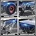 SGILE RC Car Toy for Kids, 1:14 Remote Control Car, 4WD Rechargable Off Road Crawler Car All-Terrain