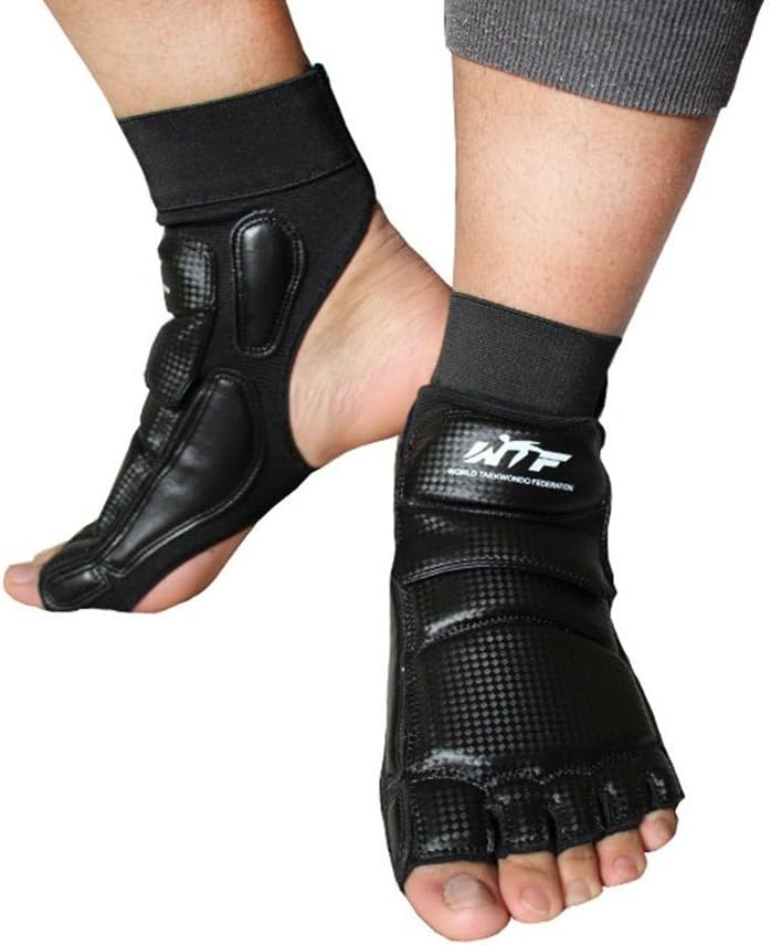 Lorsoul Taekwondo Foot Protector Gear Martial Arts Fight Feet Guard Ankle Support for Men Women Kids Boxing Kicking Punch Bag Sparring Training MMA UFC : Sports & Outdoors