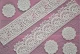 Biowow Fondant Cake Lace Embossed Silicone Cake Mould Mat Cake Mold