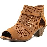 Easy Street Women's Carrigan Ankle Boot, Tan, 6.5