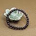 Amandastone Brown Smoky Quartz Crystal 6mm Round Beads Stretch Bracelet 7 Inch