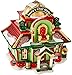 Department 56 North Pole Village Santa's Chair Works Lit House