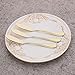 6 Piece Butter Knife 6-inch Stainless Steel Cheese Spreader Knives Set Table Silverware Dishwasher Safe, Packs of 6 (Gold)