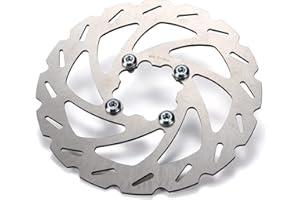 BLCYANUE ATV Brake Rotor Rear Disc with Bolts for Yamaha Banshee 350 1987-2006,Big Bear 350 4x4 1999,Warrior 350 1988-1989,Wolverine 350 1995-2005,Raptor 660R 2001-2005,Blaster 200 1988-2006