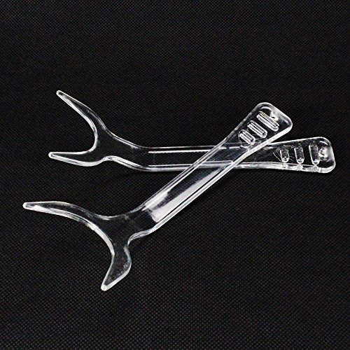Dental Orthodontic Clear Teeth Intraoral Mouth Lip Retractor Photography Opener Large + Small Size