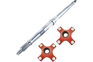 East Lake Axle replacement for Rear wheel axle and hub Honda TRX 250 EX/TRX 250X 2001 2002 2003 2004 2005 2006 2007 2008 2009 2010 2011 2012 2013 2014 2015 2016 2017
