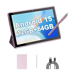 HOTTABLET 10" Android 15 Tablet, 12(4+8Expand) GB