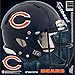 FATHEAD NFL Chicago Bears Helmet Decal