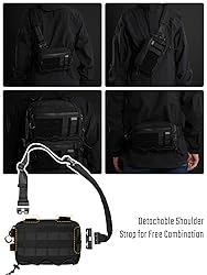TACTICAL_GEEK Crossbody Shoulder Bag, Nylon