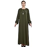 Lenmipot Muslim Women Abayas Islamic Abaya Dress