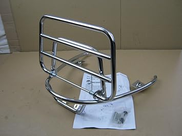 chrome pannier rack
