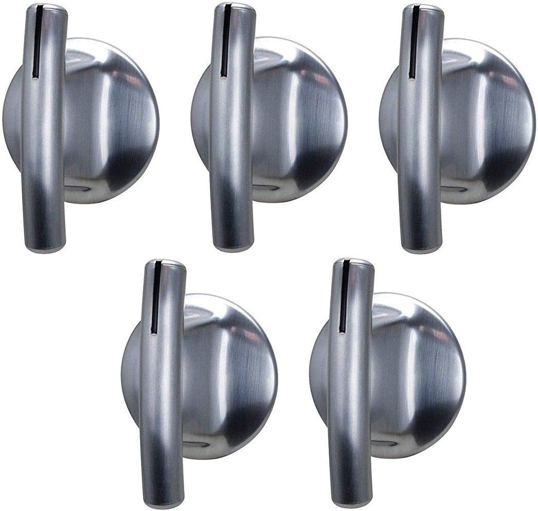 (5) Stove Burner Knob Replacement for Jenn Air 74007918