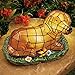 Solar Mosaic Dachshund Garden Figurine, Brown