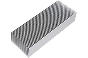 Awxlumv Large Aluminum Heatsink 11.81" x2.71" x 1.41" / 300 x 69 x 36mm Heat Sinks Cooling 27 Fin Radiator for IC Module, PC 