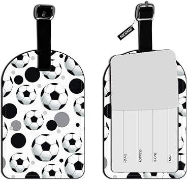 Amazon Com Nicokee Luggage Suitcase Carry On Id s Soccer Football Ball Travel Id Label Leather Baggage Airplane Labels Luggage s Amazon Com Nicokee Luggage Suitcase Carry On Id s Soccer Football Ball Travel Id Label Leather Baggage Airplane Labels Luggage s