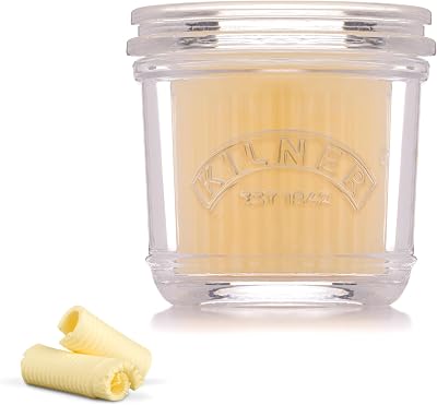 Kilner Kilner Glass Butter Crock 200ml Water Seal Butter Keeper