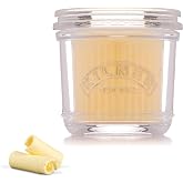 Kilner Glass Butter Crock | 200ml Glass Butter Keeper with Water-Seal Lid, Classic French Butter Bell Style, Keeps Butter Fresh &amp; Spreadable at Room Temperature