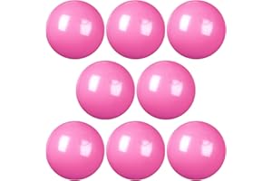 kymqlyw 8 Pcs 12 Inch Solid Red Beach Balls Inflatable Beach Balls Bulk Large Blow up Pool Game Toys