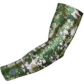 Bucwild Sports Compression Arm Sleeve - Youth &amp; Adult Sizes - Baseball Football Basketball Sports (1 Arm Sleeve)