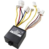24V Controller Fits for Razor E100/E125 (V10+), E150, E175 (V18+) Scooter | ZK2400-DP-LD-ROHS, ZK2400-DP-FS-ROHS, Control Module with 4-Wire Throttle 7 Connectors Replace W13111612015