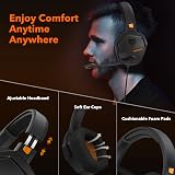 NUBWO PS4 Xbox One Gaming Headset 50mm Neodymium Mic In-Line Volume Mute N16 view 7