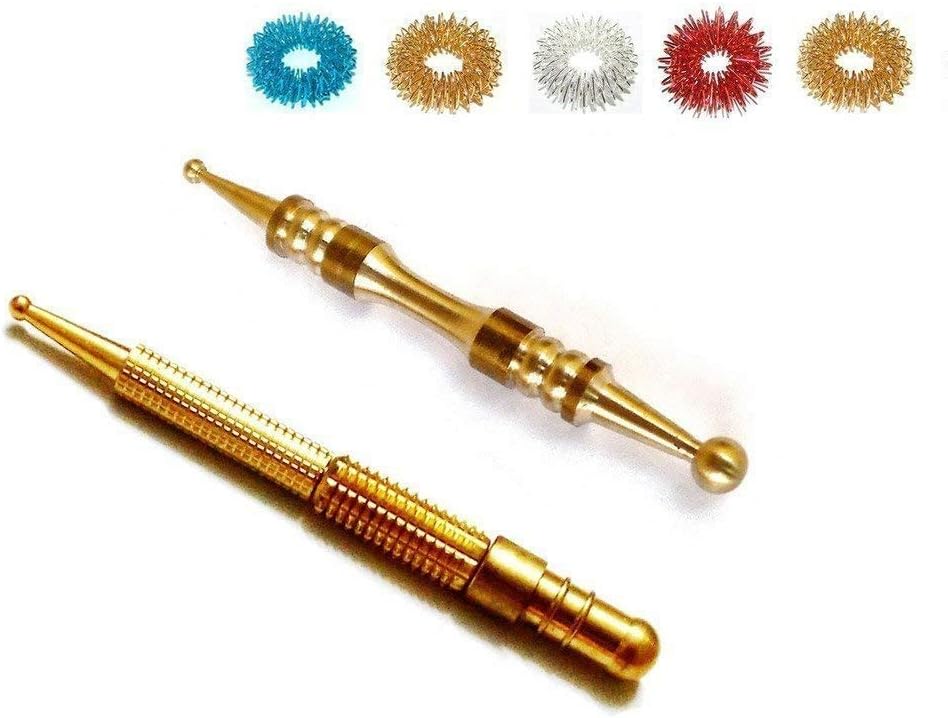 R A Products Ramdev Acupressure Probe Compacts, Center Roller Ii Metal iagnostic Jimmys Rings Compact Jimmy