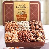 Two Pound Assorted Roasted Nuts Gift Tin