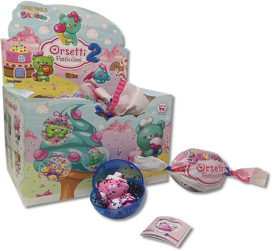 SBABAM 050-19 Squishy SlowRising Bears Pack of 3