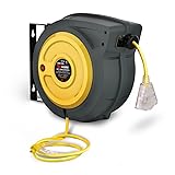 ReelWorks Extension Cord Reel Retractable 14AWG x