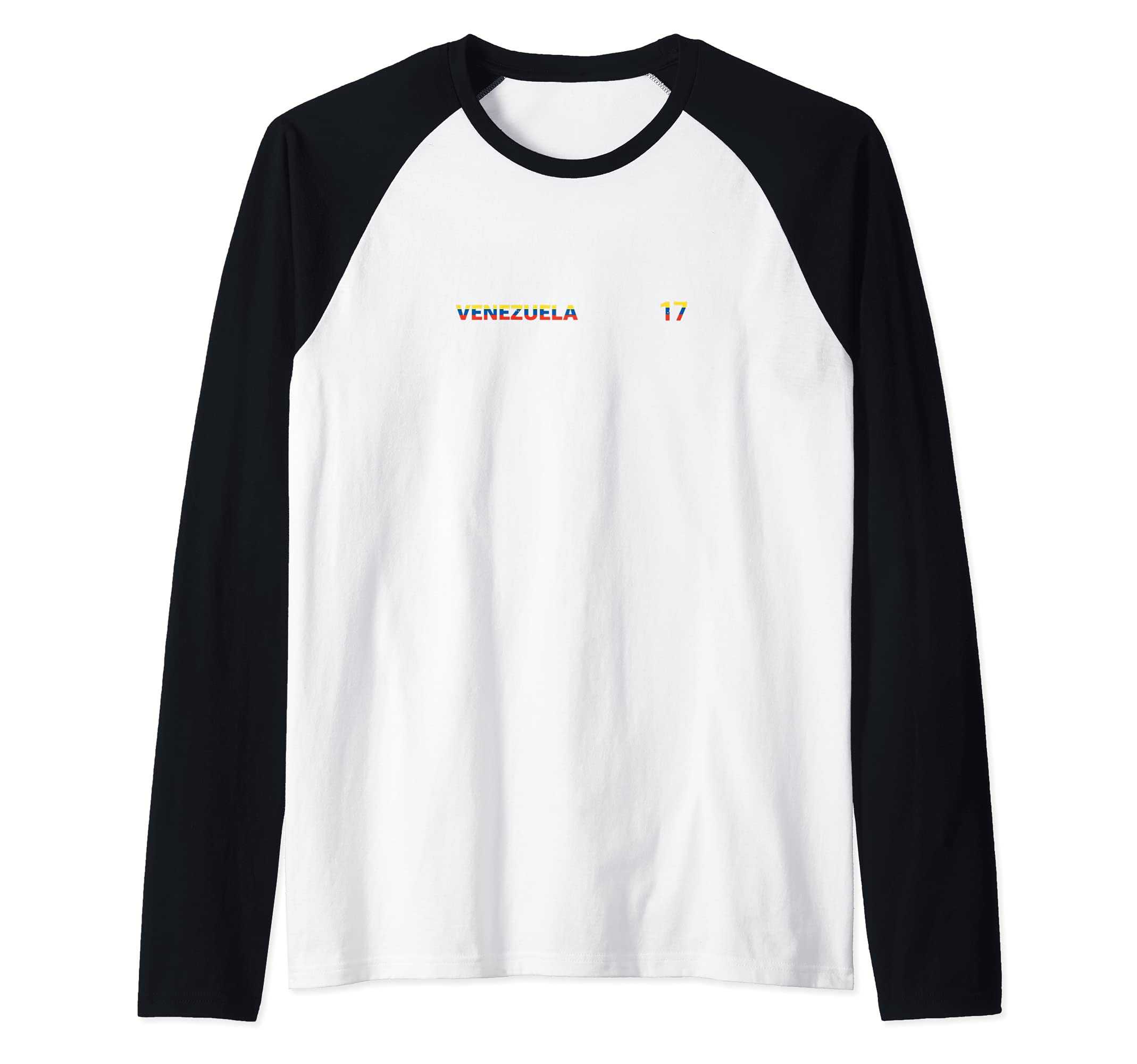 Flag Venezuela Raglan Baseball Tee
