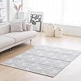Baby Care Foldable Mat - Sea Petals(Gray), Large